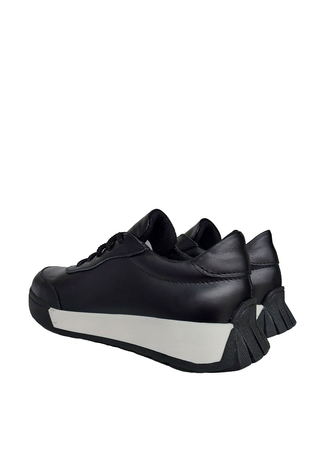 Чорно-білі осінні кросівки Donna