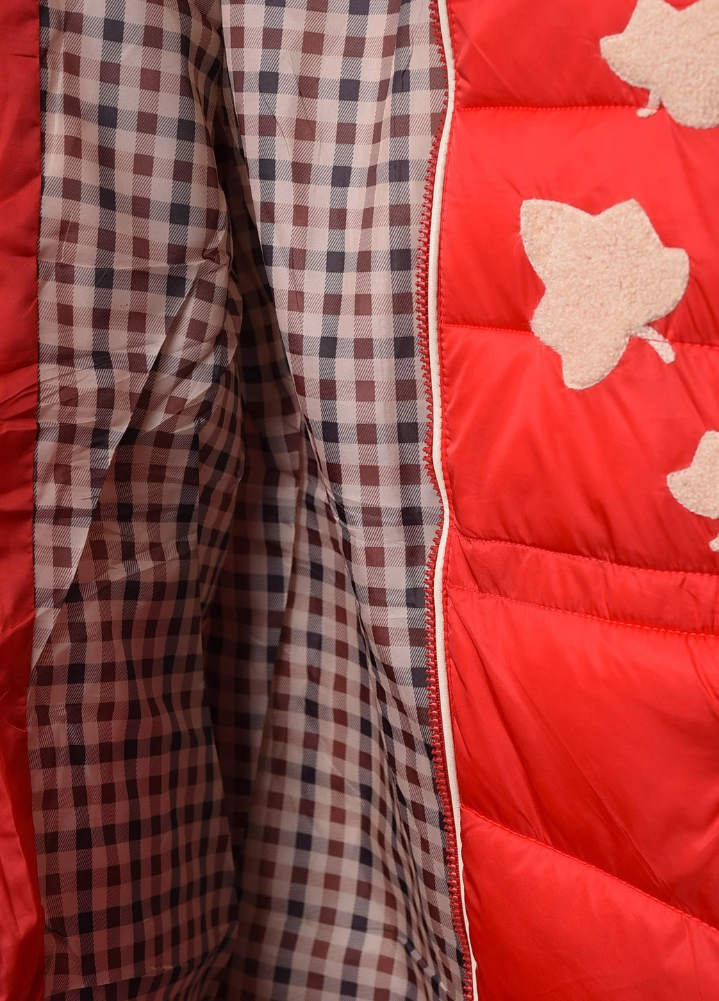 Червона зимня куртка дитяча єврозима червона розмір 140 Let's Shop
