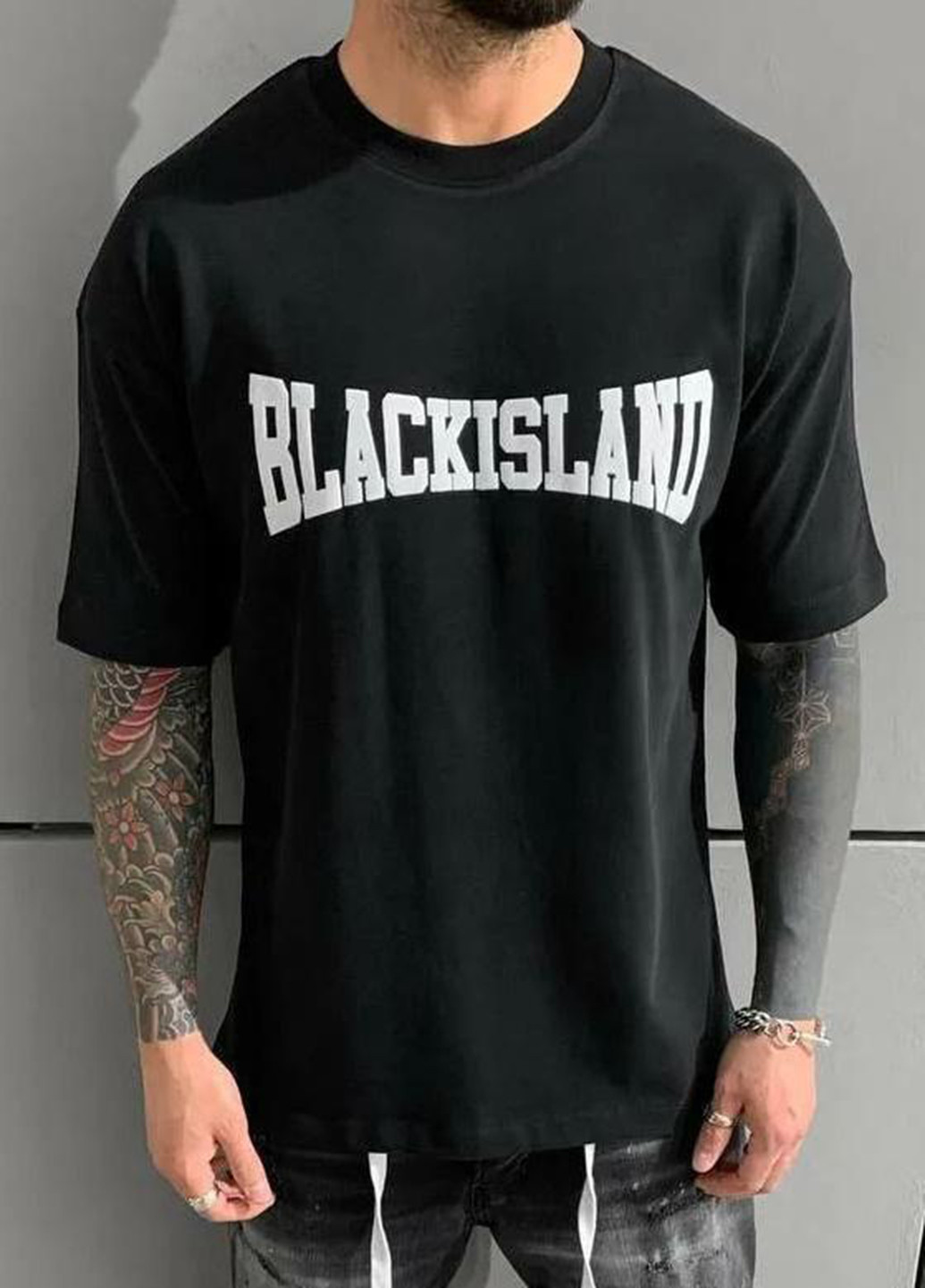 Чорна футболка No Brand
