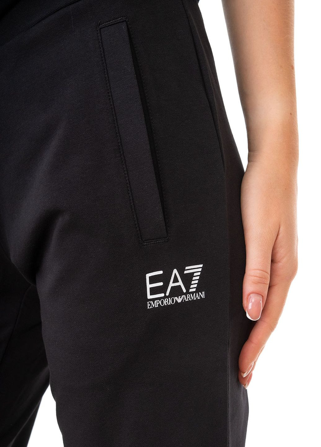 Черные летние брюки ARMANI EA7