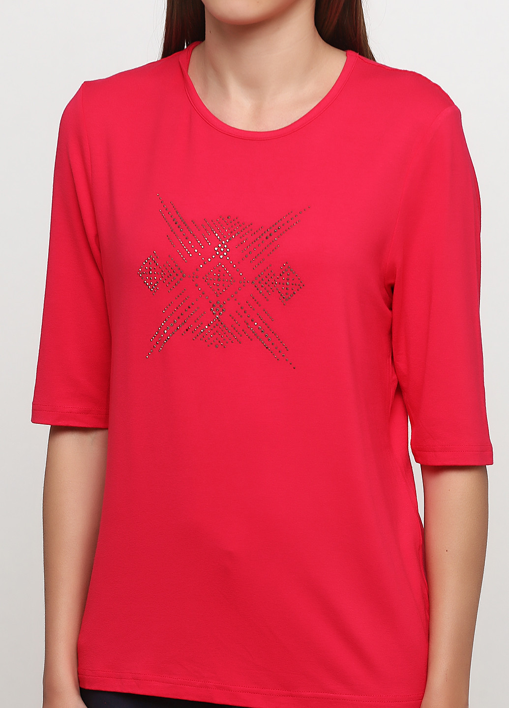 Малиновая летняя футболка BRANDTEX CLASSIC