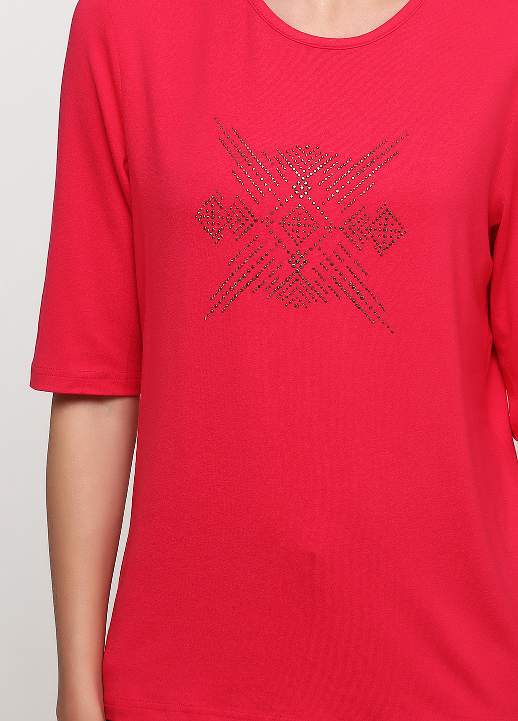 Малиновая летняя футболка BRANDTEX CLASSIC