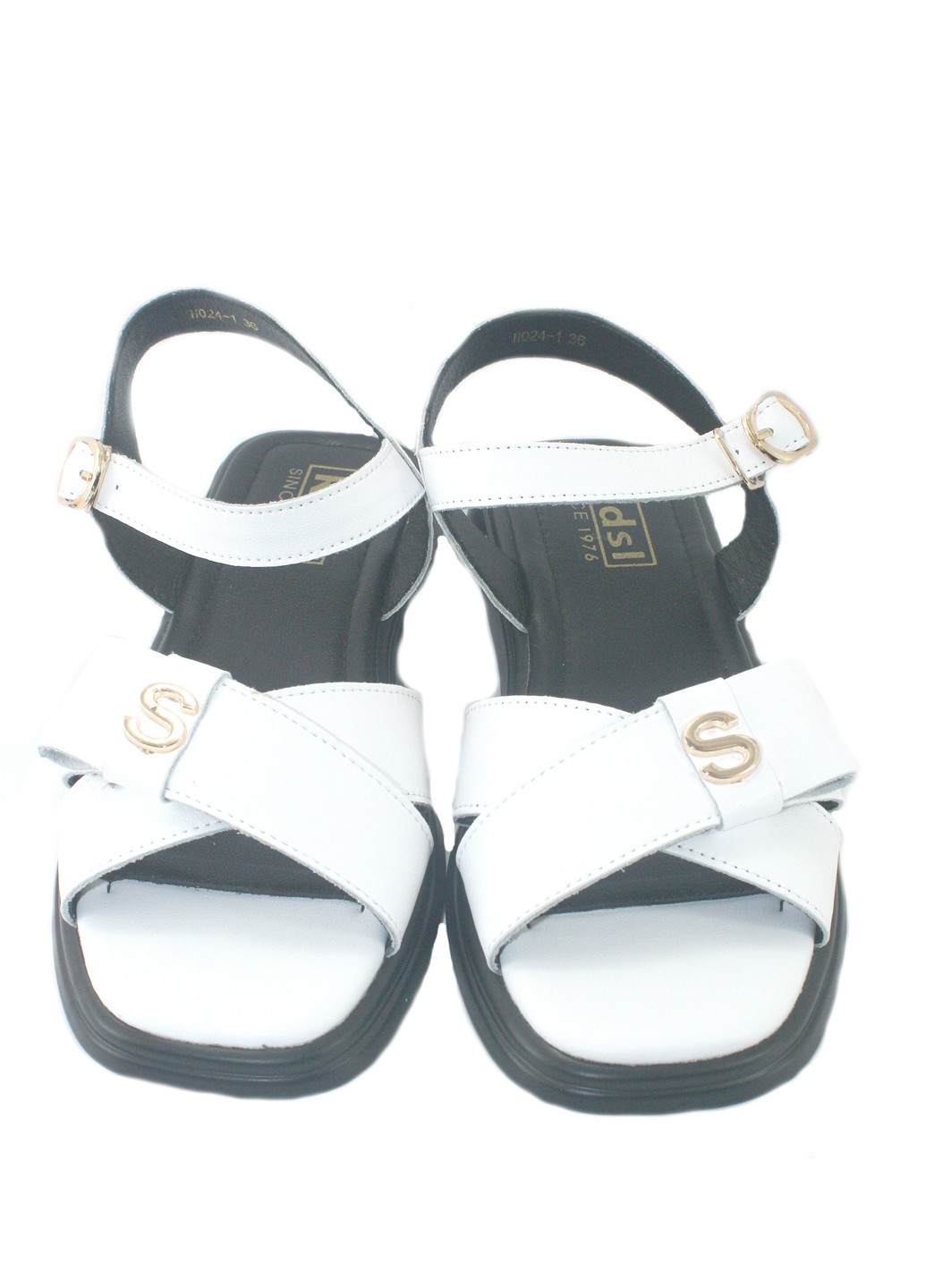 Белые босоножки KDSL с ремешком