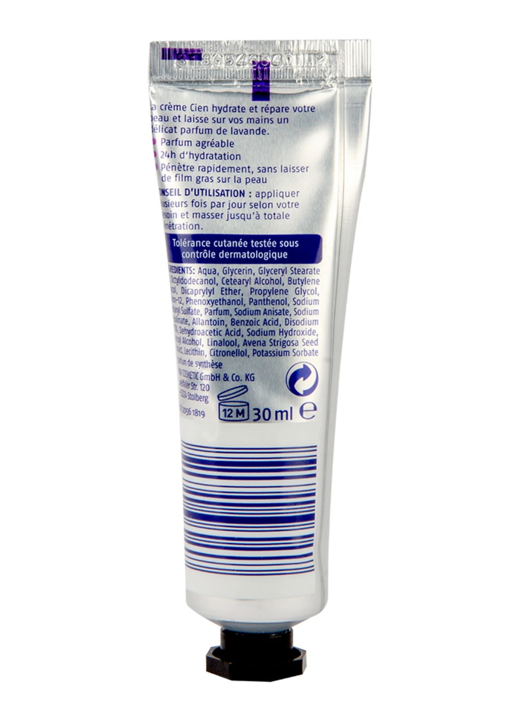 Cien Крем для рук Milk & Lavender 30 мл — Крем, Німеччина (241261257)