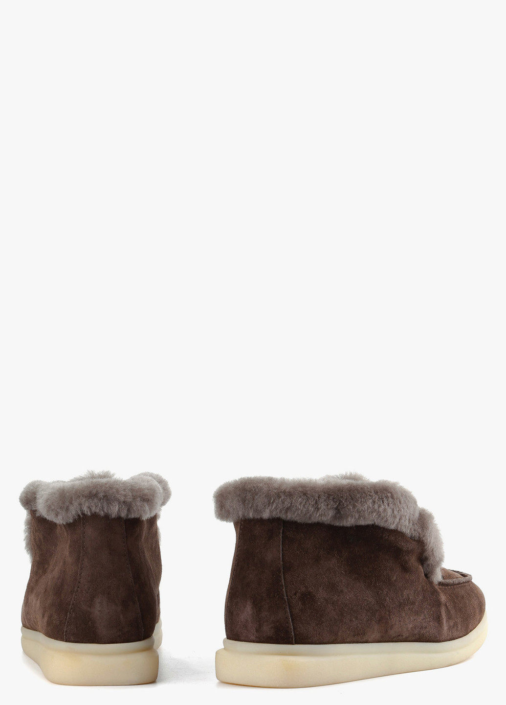 Зимние ботинки дезерты Ilvi с мехом из натуральной замши