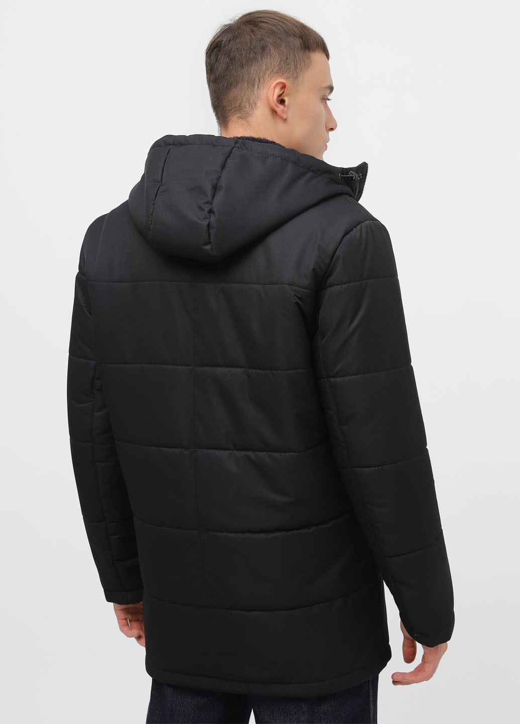 Чорна зимня куртка Braska Б-6/301