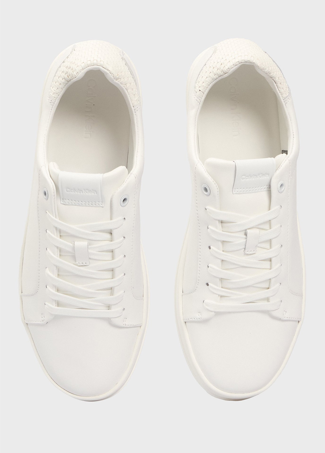Белые кеды Calvin Klein