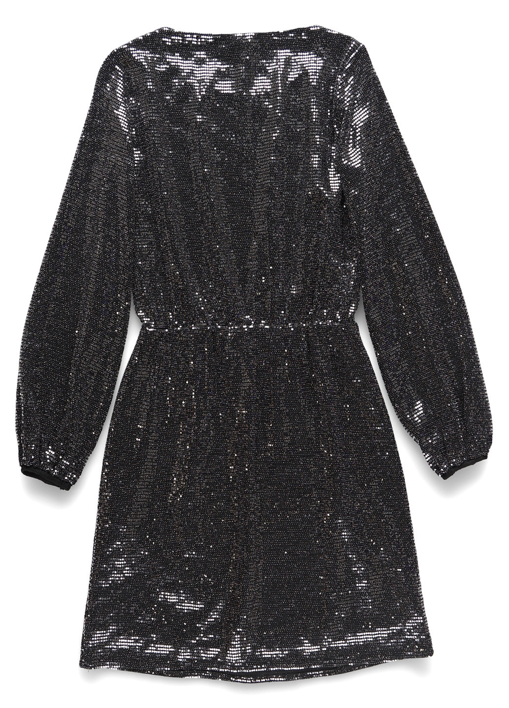 Черное кэжуал платье а-силуэт STUDIO ID однотонное