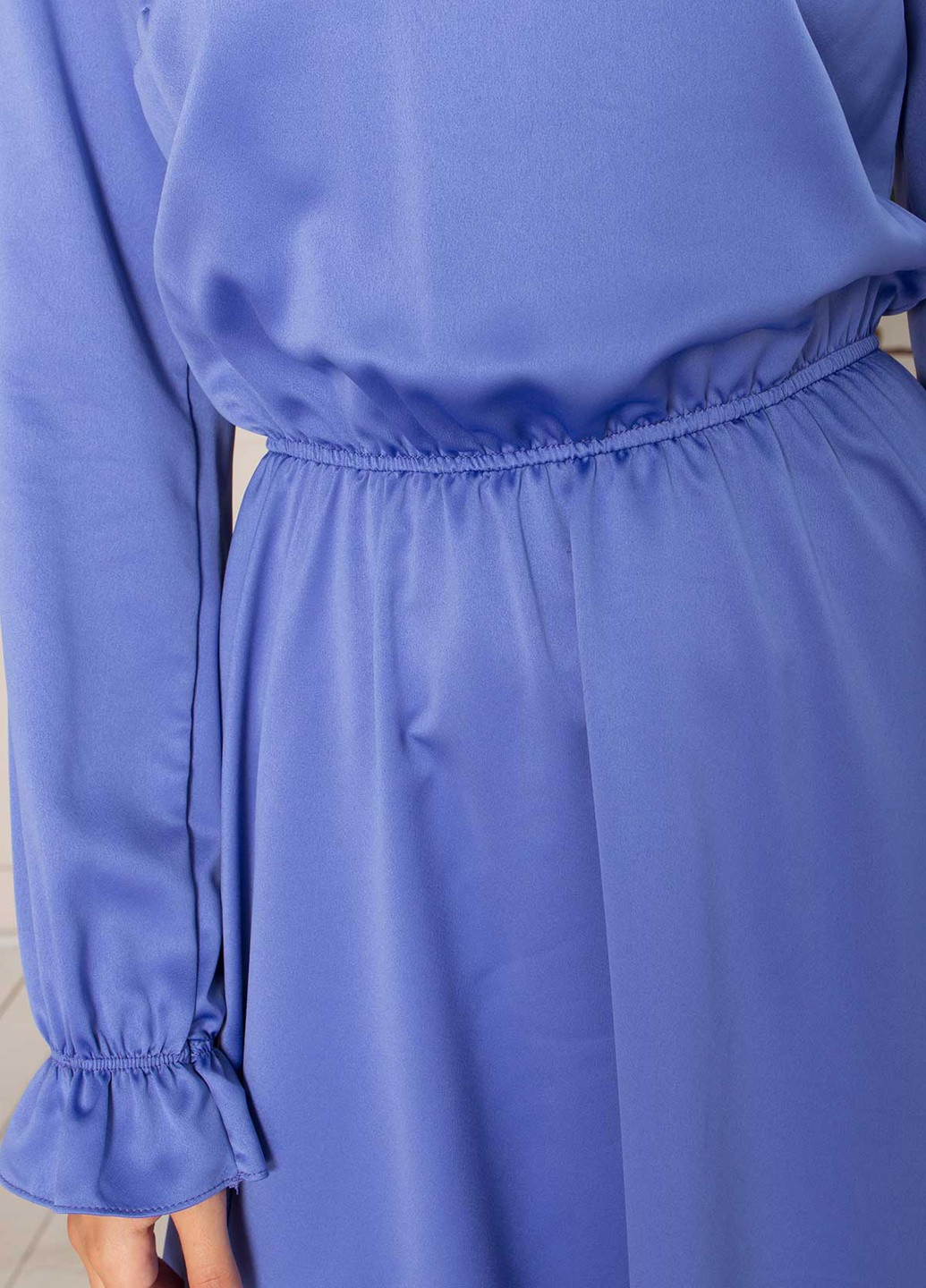 Синее вечернее платье Arizzo однотонное