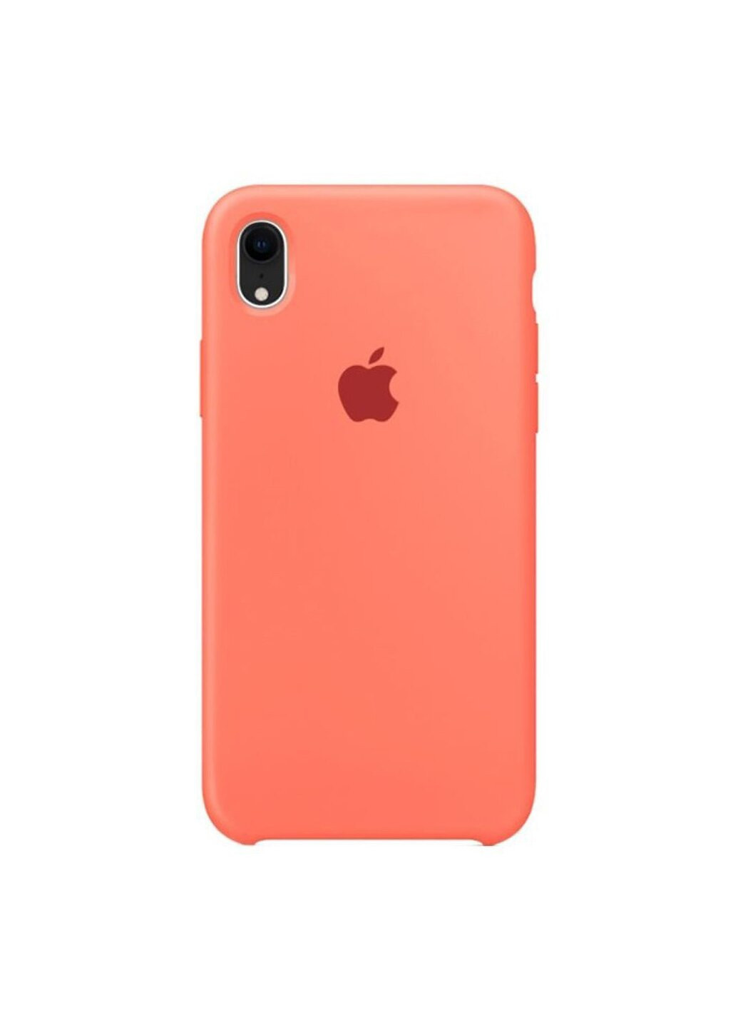 Чехол Silicone case for iPhone XR Nectarine Apple (220820828)