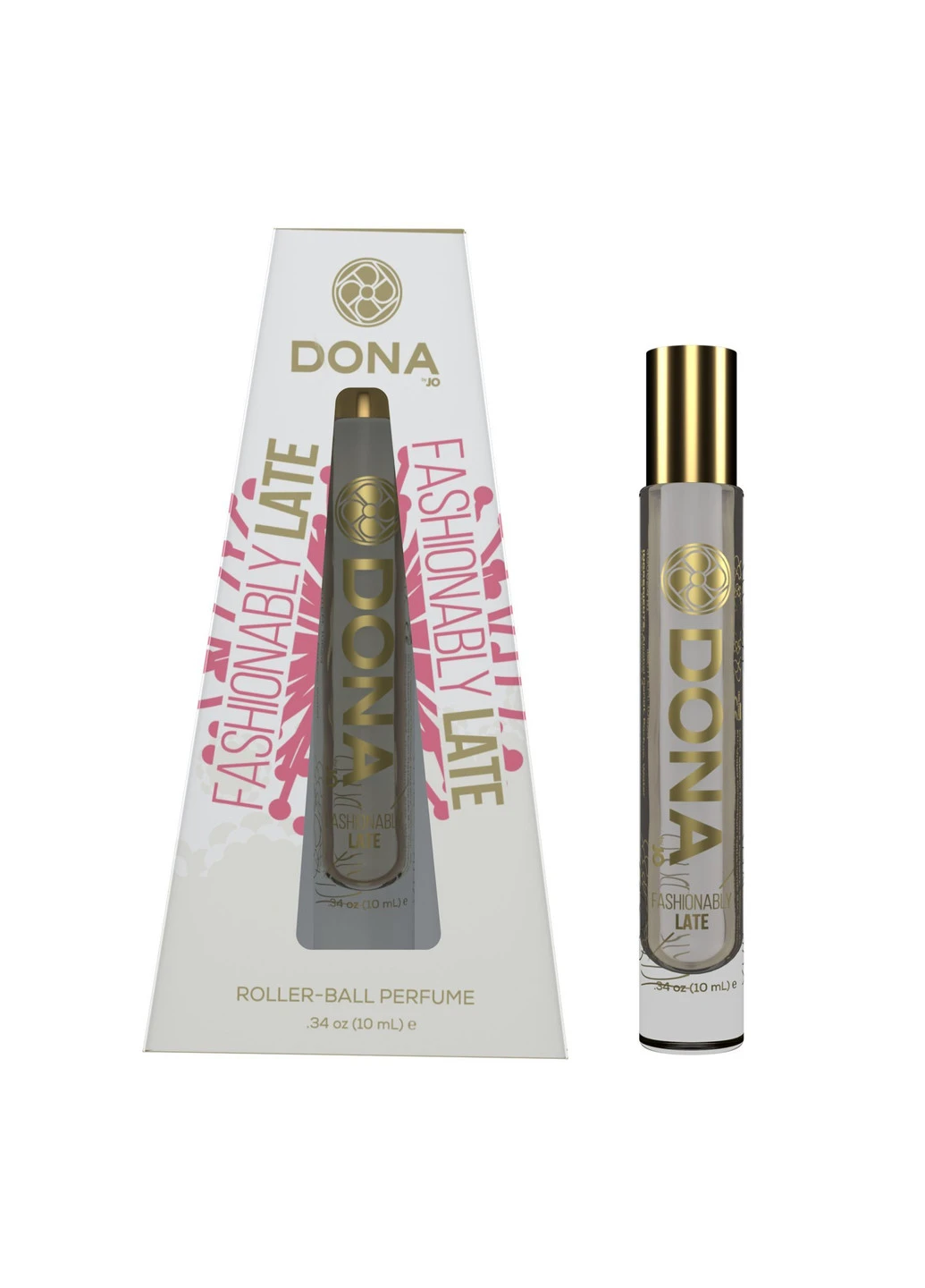 Духи з роликовим нанесенням DONA Roll-On Perfume - Fashionably Late (10 мл) System JO (251876613)