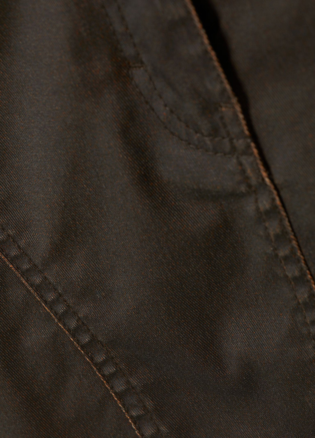 Темно-коричневая кэжуал, джинсовая однотонная юбка Weekday
