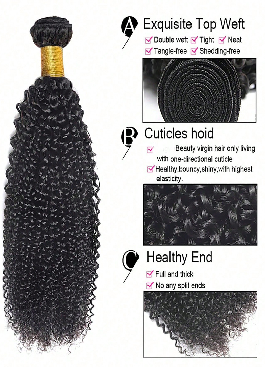 Шиньон (3 шт.) SHEIN (345558058)