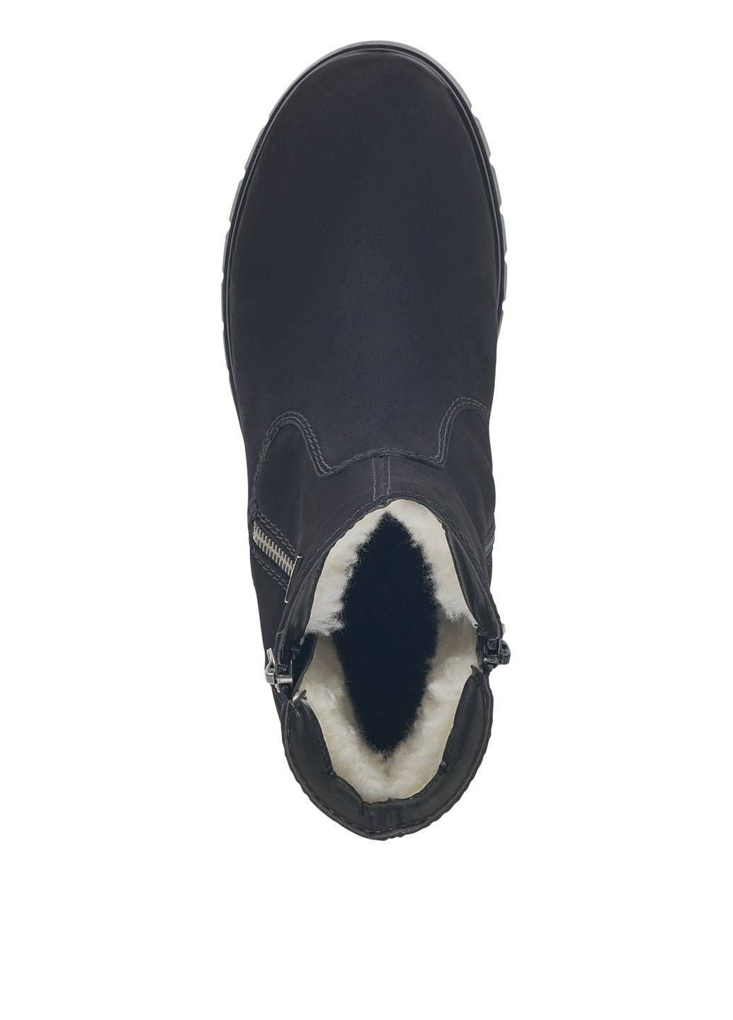 Осенние черевики Rieker с молнией из искусственной кожи