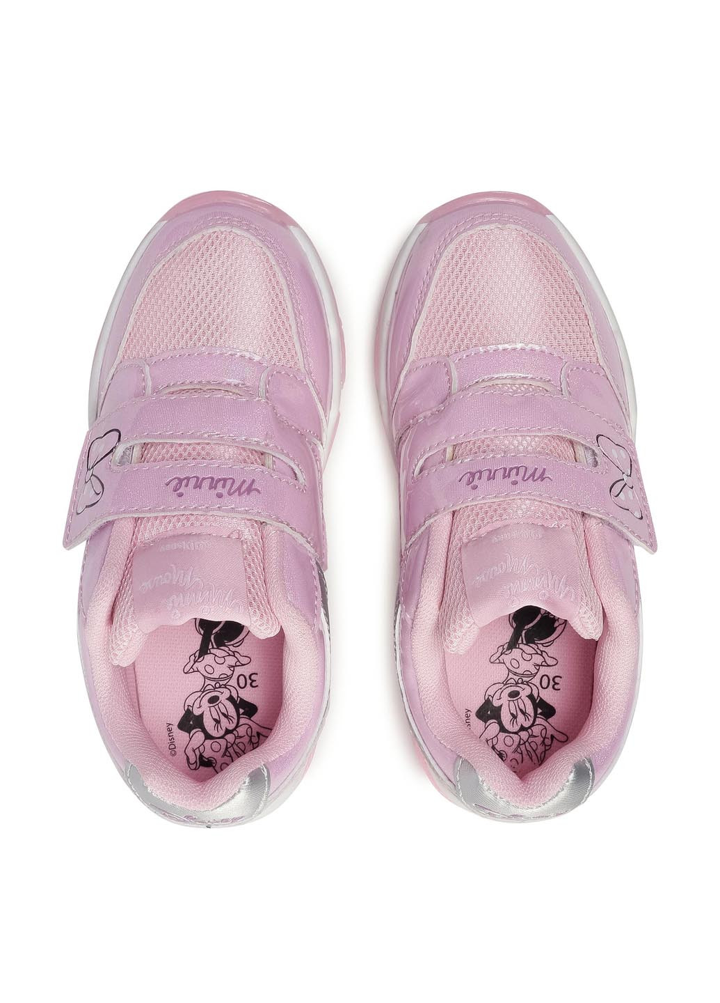 Розовые всесезонные кросівки Mickey&Friends CP76-SS21-52DSTC