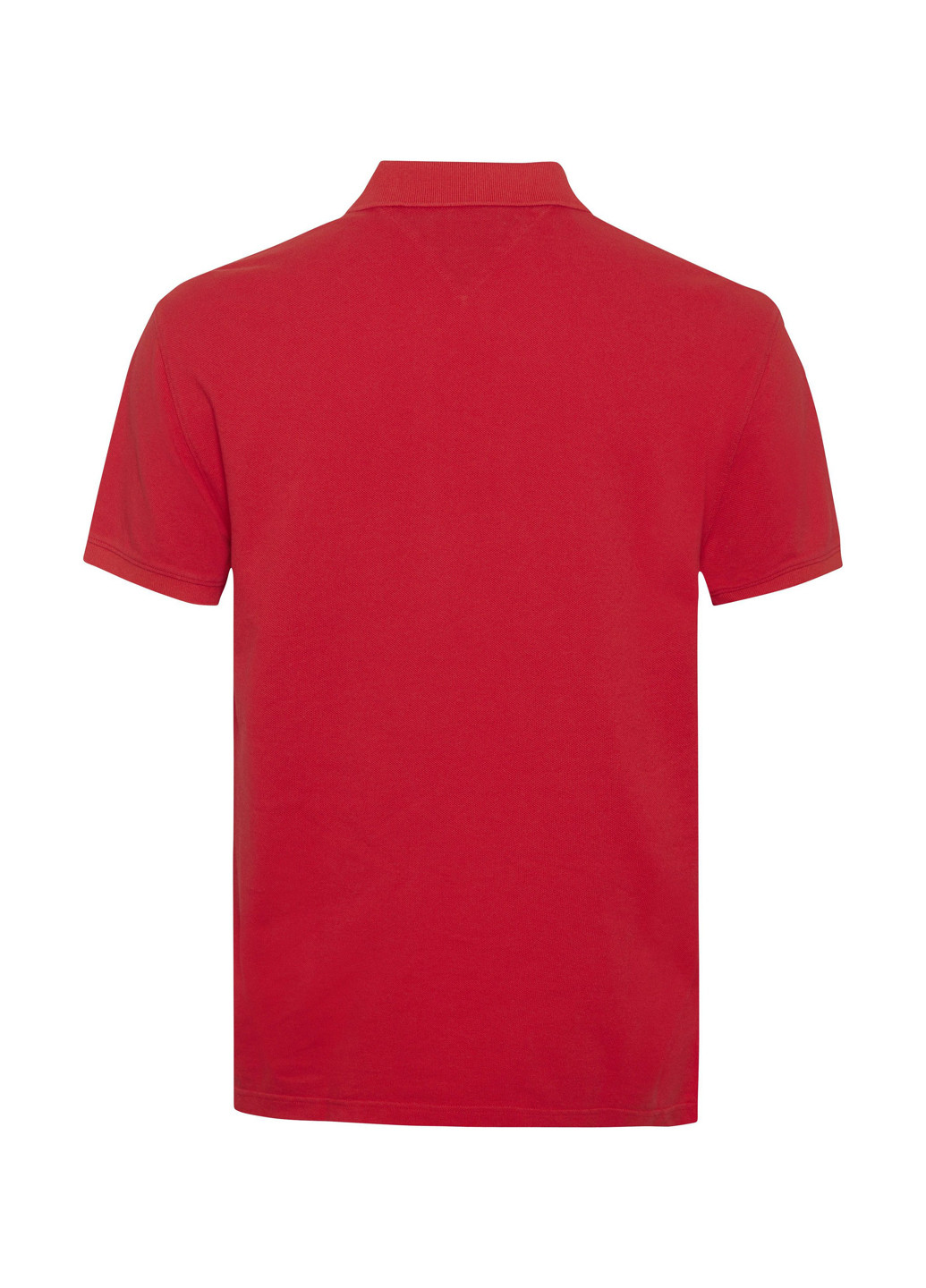 Красная футболка-поло для мужчин Tommy Hilfiger с надписью
