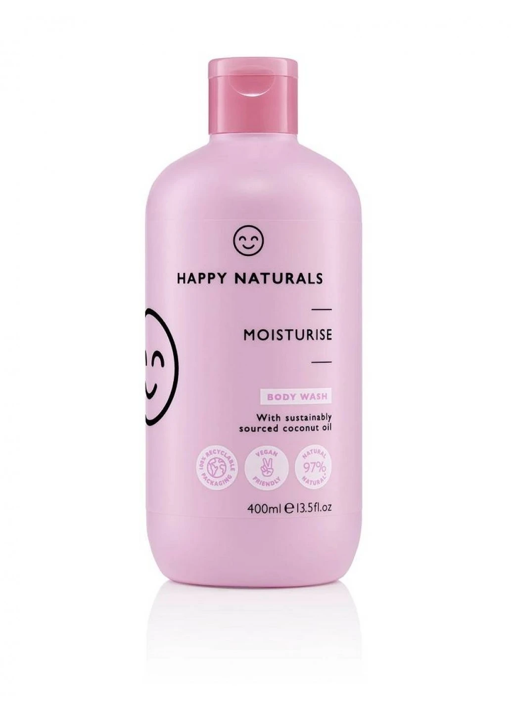 Гель для душу Moisturising 400 мл Happy Naturals 5060528326681 (252627814)