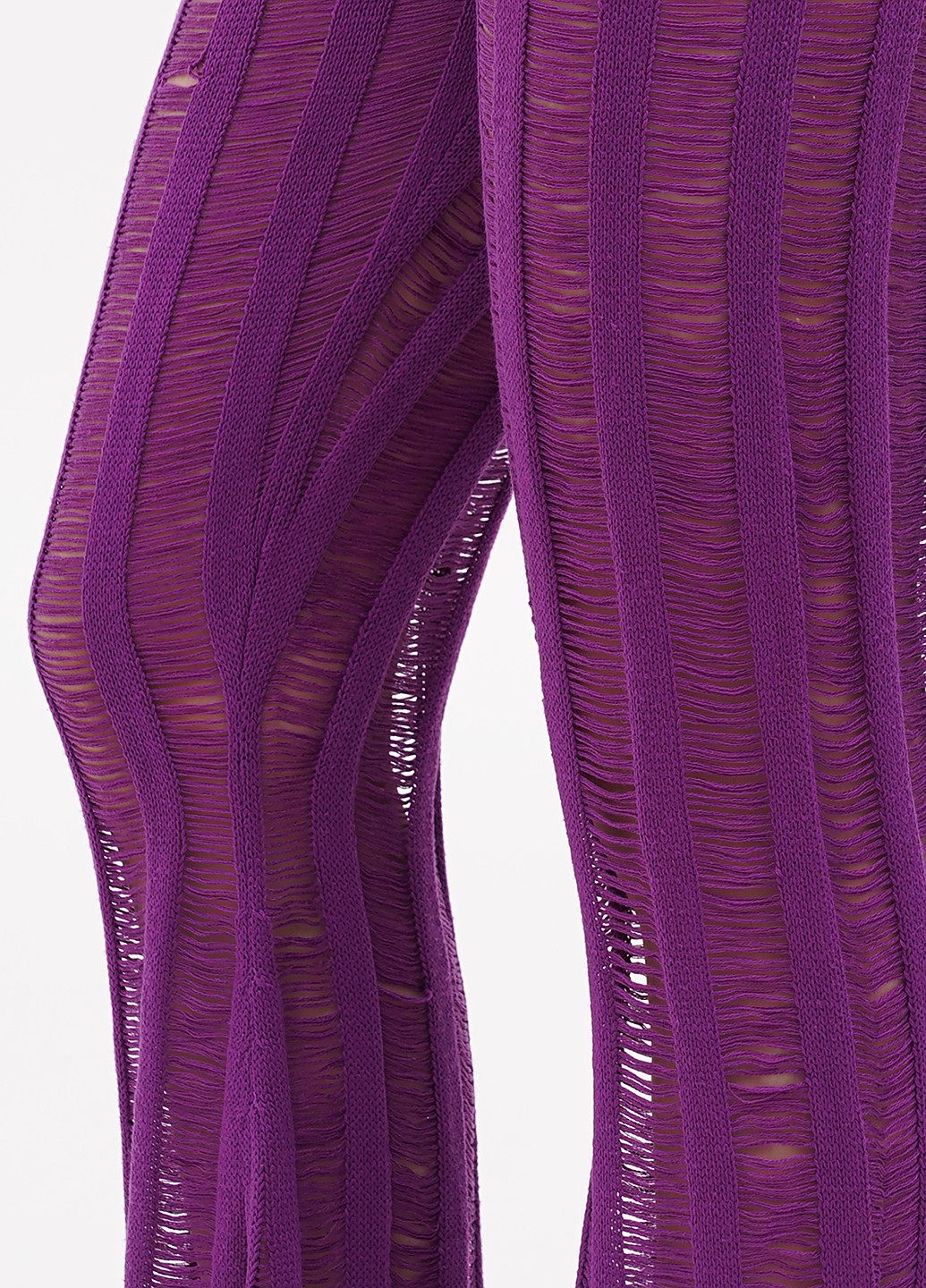 Фиолетовые кэжуал летние клеш брюки Boohoo