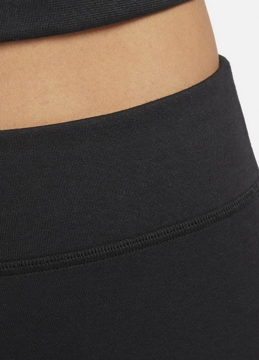 Черные демисезонные леггинсы dv7791-010 Nike