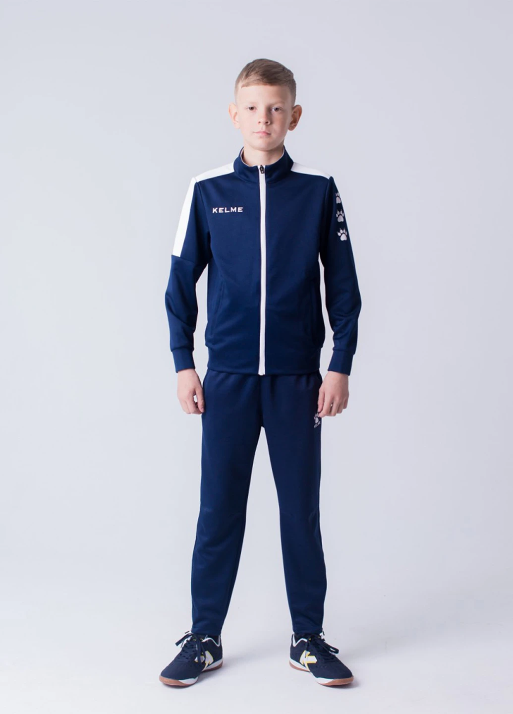 Костюм спортивный детский т.сине-белый ACADEMY 3773200.9424 Kelme (203673725)