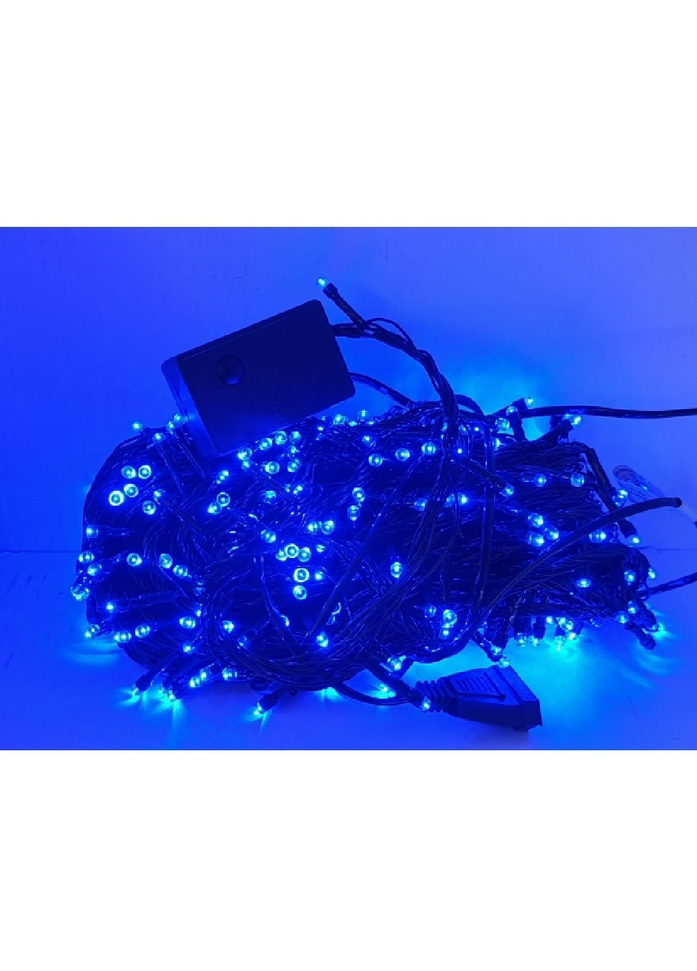 Гірлянда світлодіодна 1000 LED 63 м з контролером 8 режимів миготіння (82051-Нов) Синій Unbranded (255089238)