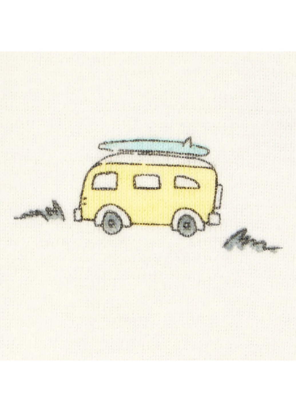 Комбінований демісезонний комплект (футболка, боді, шорти) Carter's