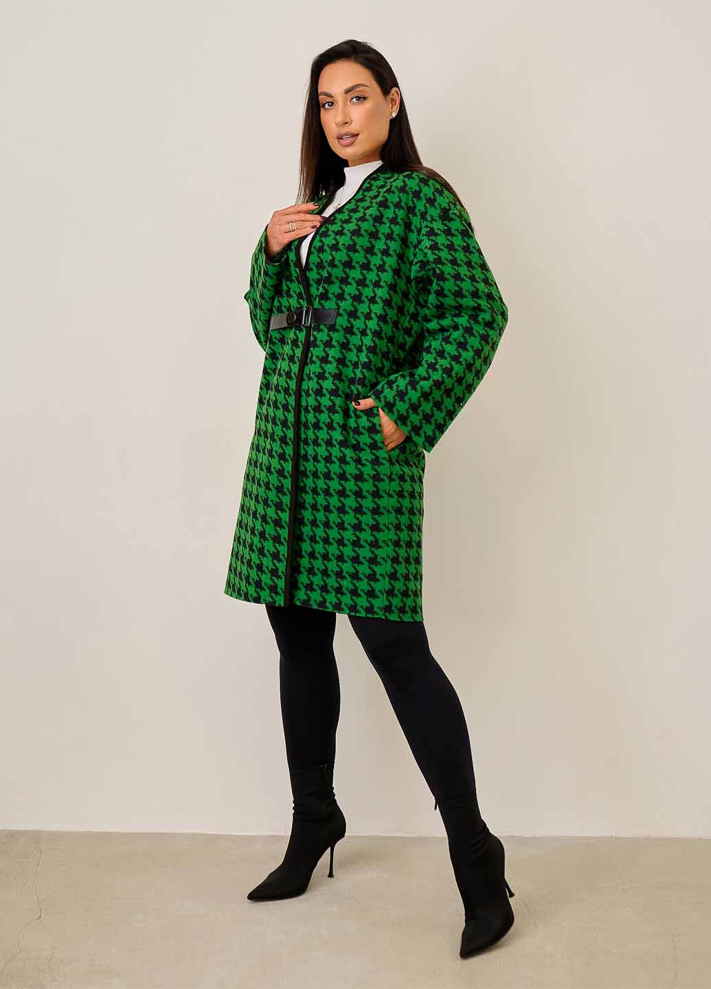 Зеленый демисезонный кардиган LibeAmore