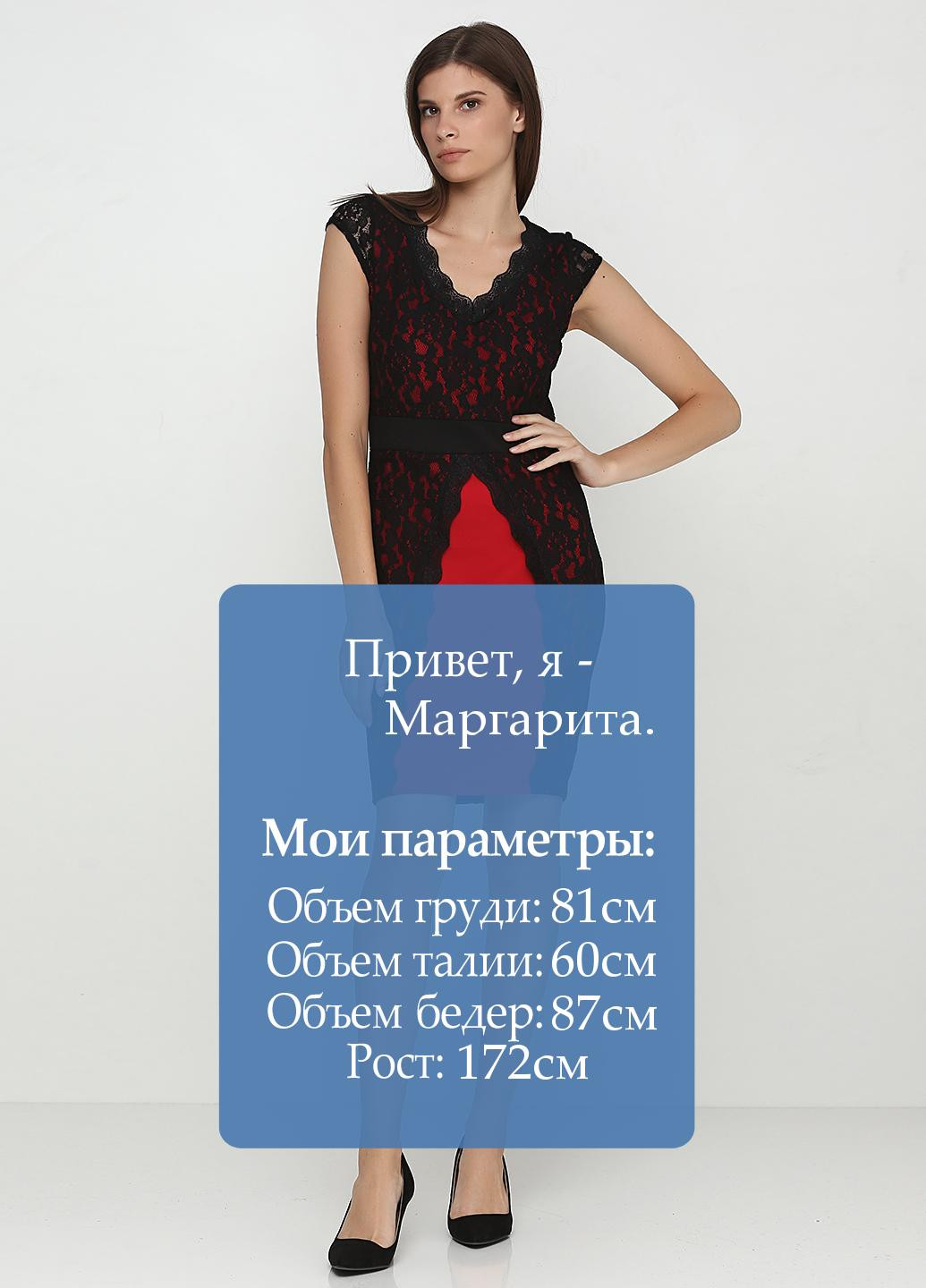 Черное кэжуал платье MAKSYMIV однотонное