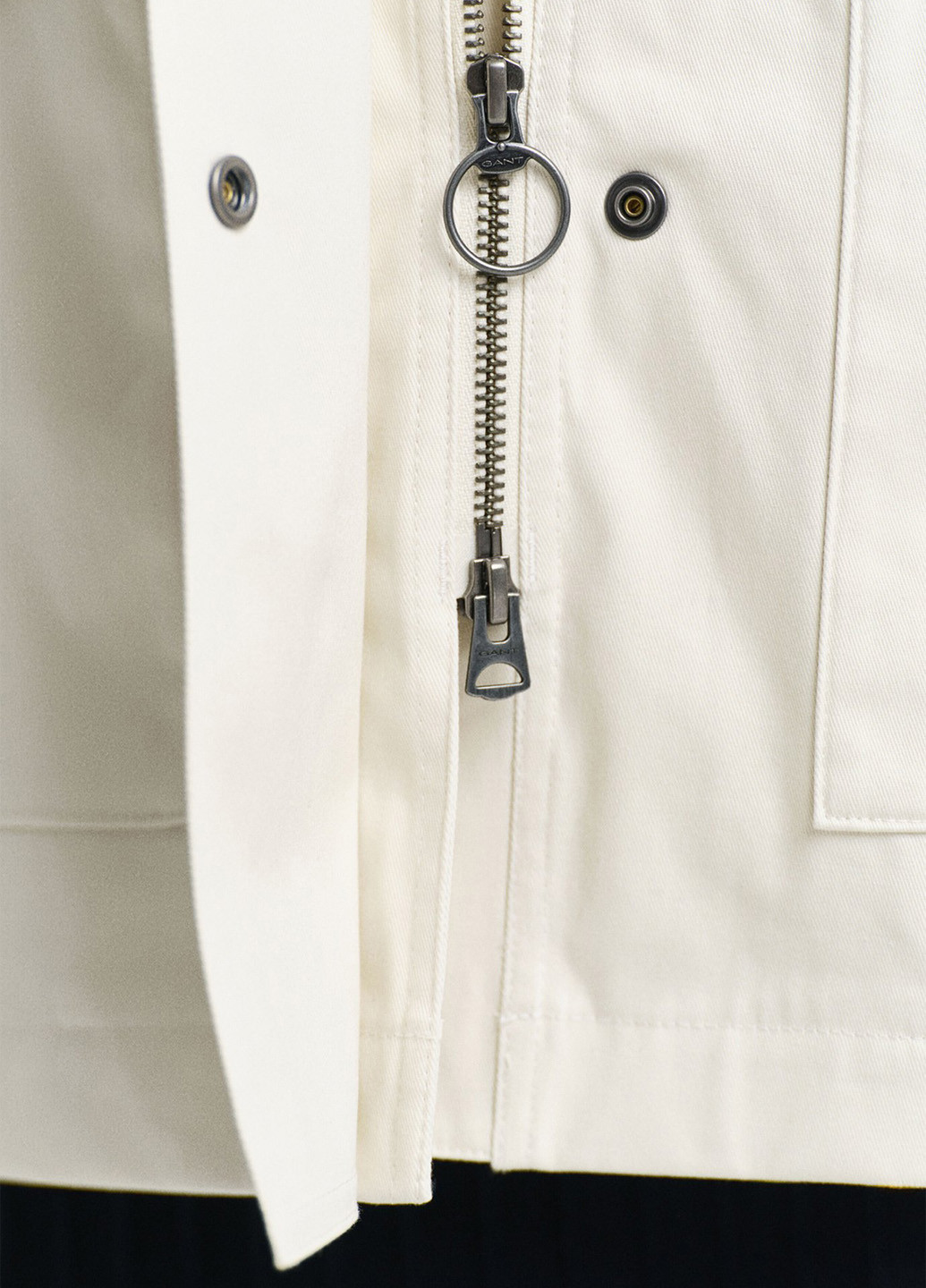 Біла демісезонна куртка Gant