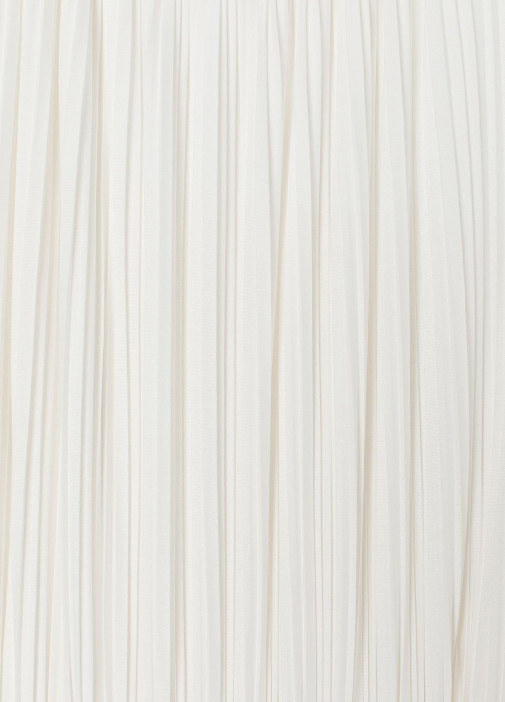 Білий кежуал плаття, сукня плісована, кльош H&M однотонна