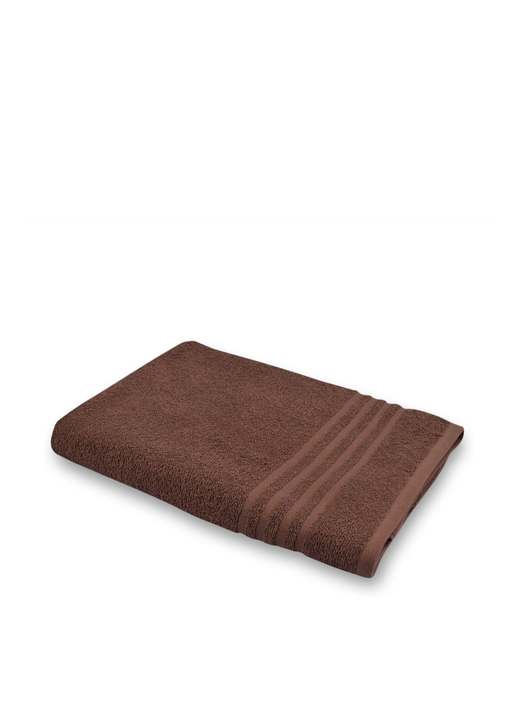 Home Line полотенце, 70х140 см однотонный коричневый производство - Индия