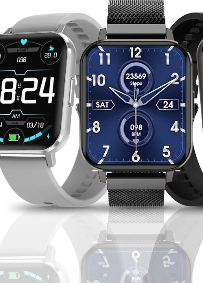 Умные Умные часы Smart DTX Black кварцевые спортивные, умные UWatch (225878332)