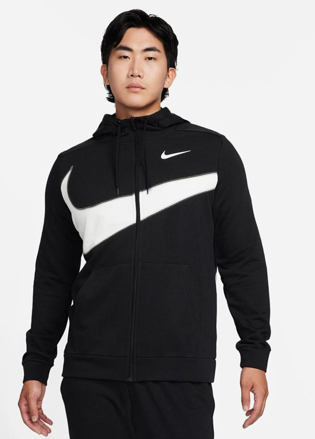 Толстовка FB8575-010 Nike M NK DF FLC HD FZ (311948000)