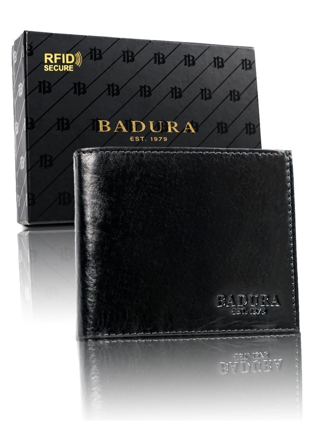 Портмоне чоловіче шкіряне B-N01-MIL Badura (254314166)