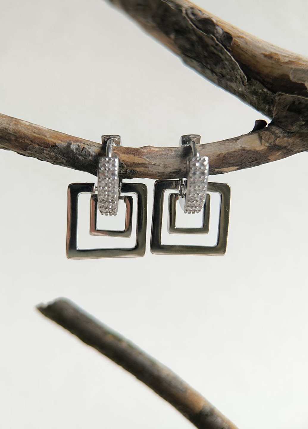 Сережки Silver Flame (354214698)