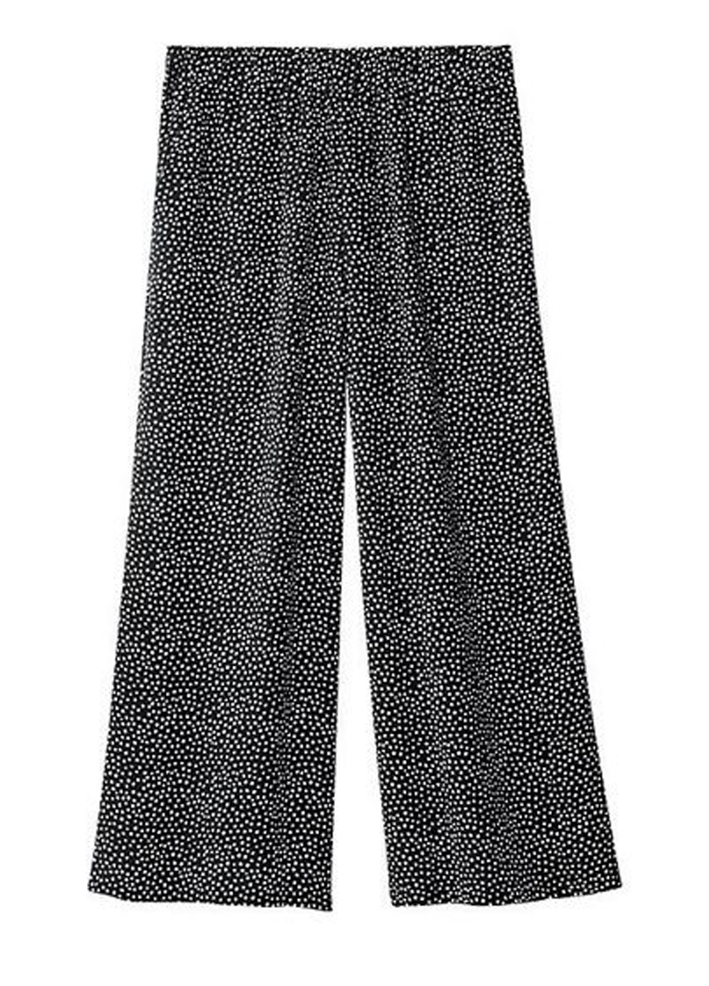 Черно-белые кэжуал летние кюлоты брюки Avon