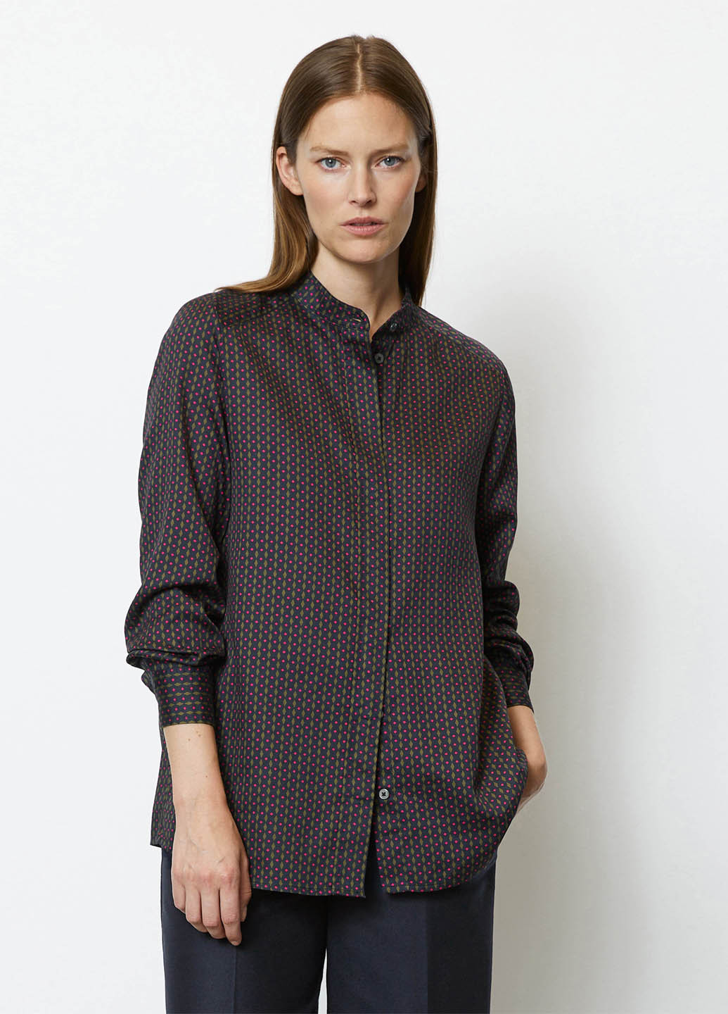 Цветная кэжуал рубашка с рисунком Marc O'Polo