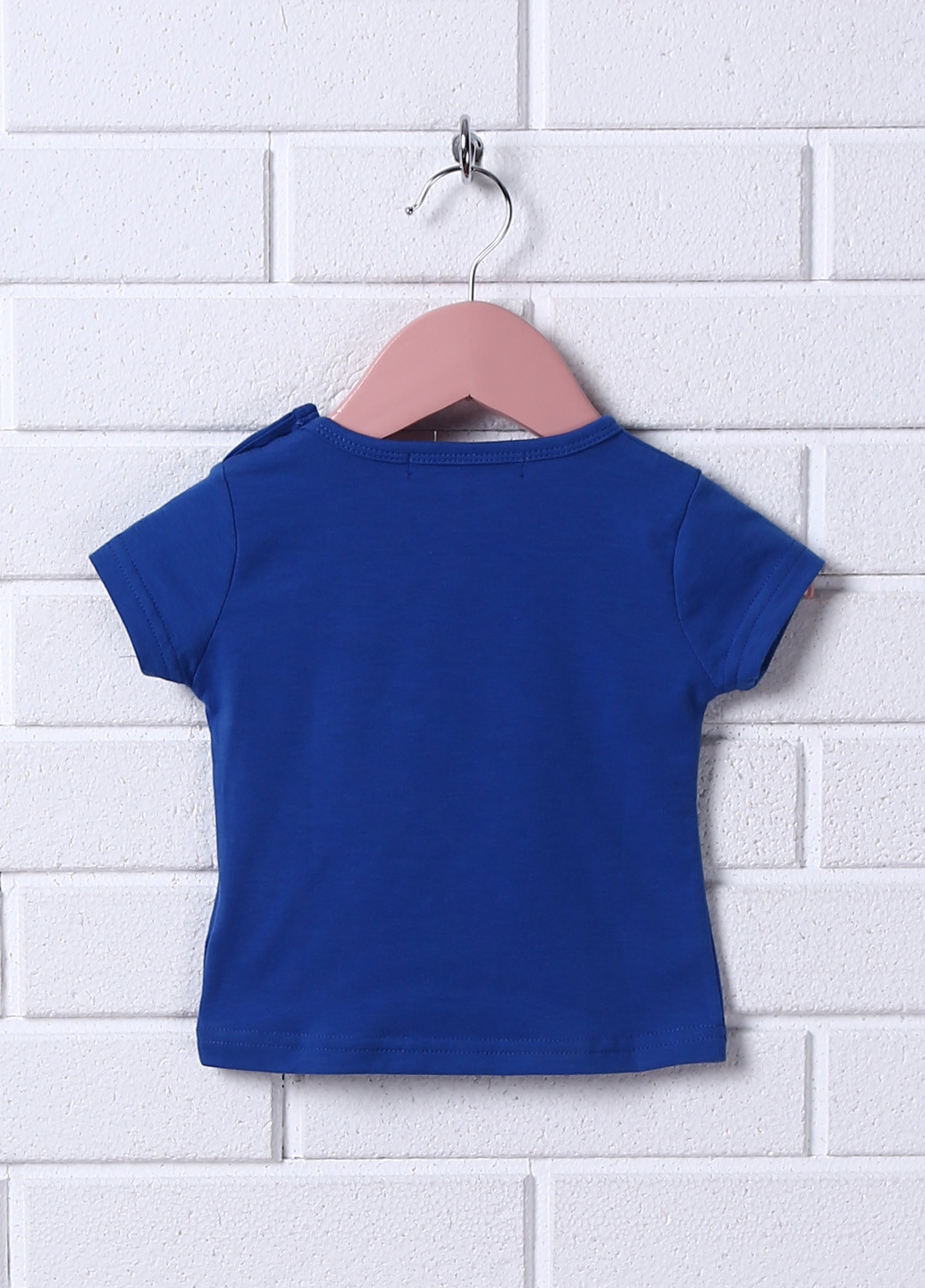 Синяя летняя футболка Miss Image