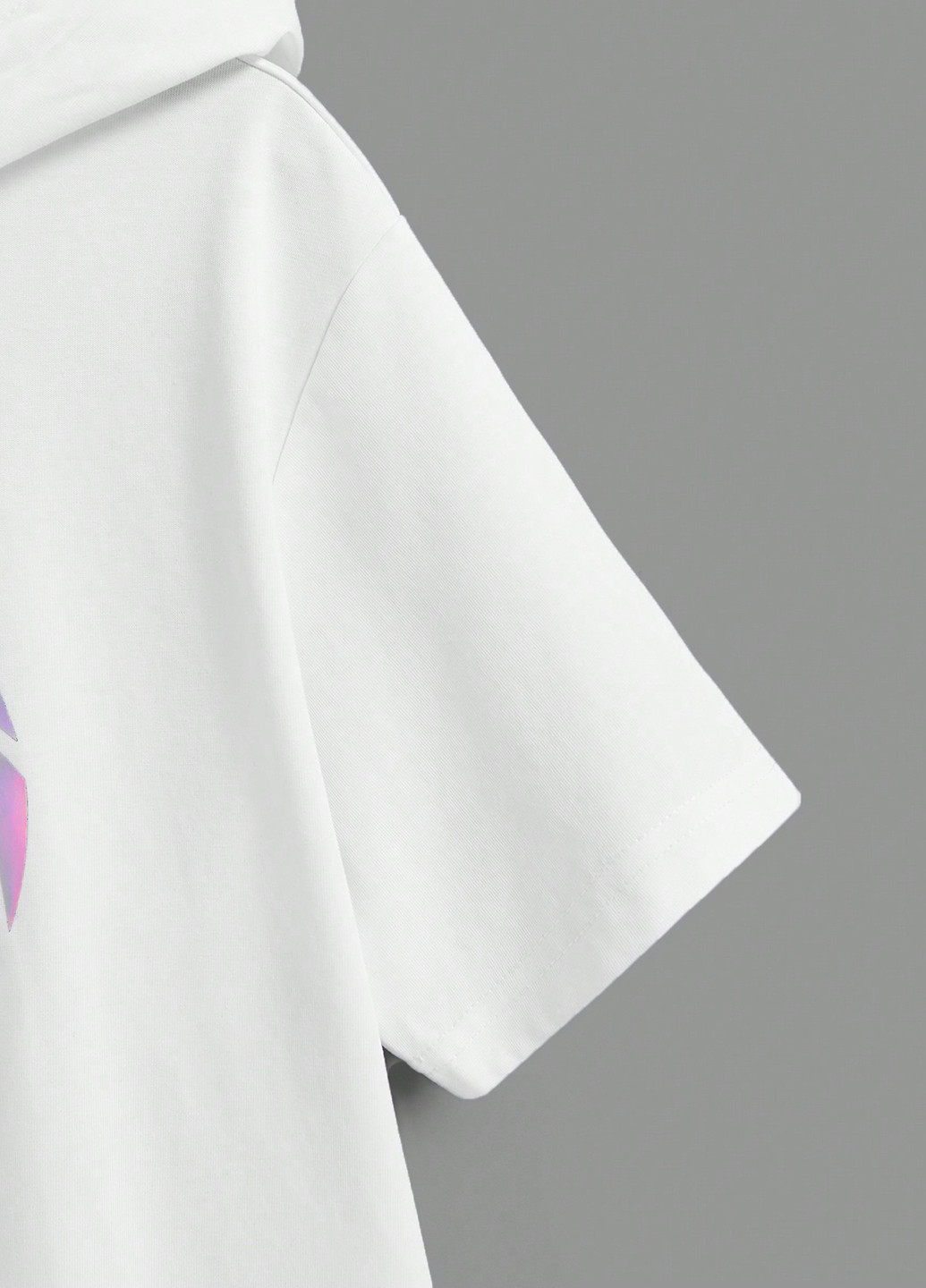 Черно-белая летняя футболка (2 шт.) SHEIN