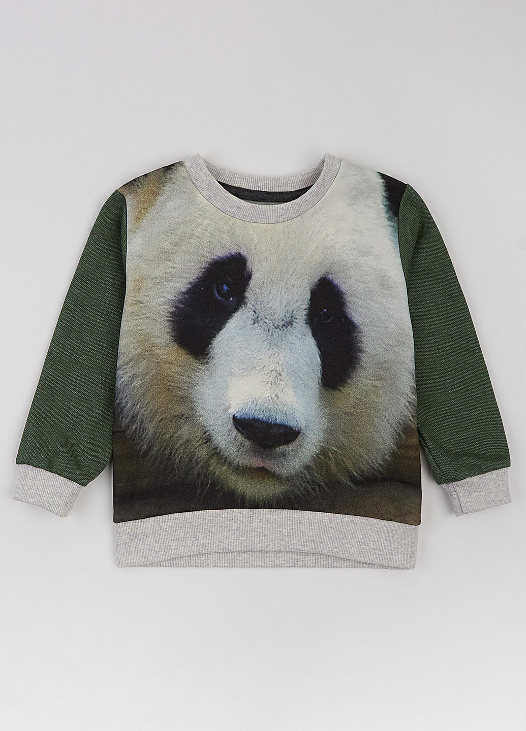 Хаки свитшот ArDoMi рисунок без декора (369625475)