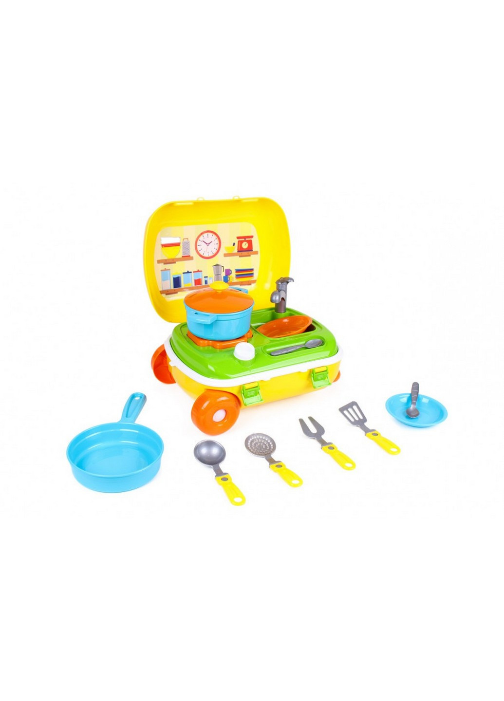 Іграшка "Кухня з набором посуду" 35х25х16 см ТехноК (254456433)