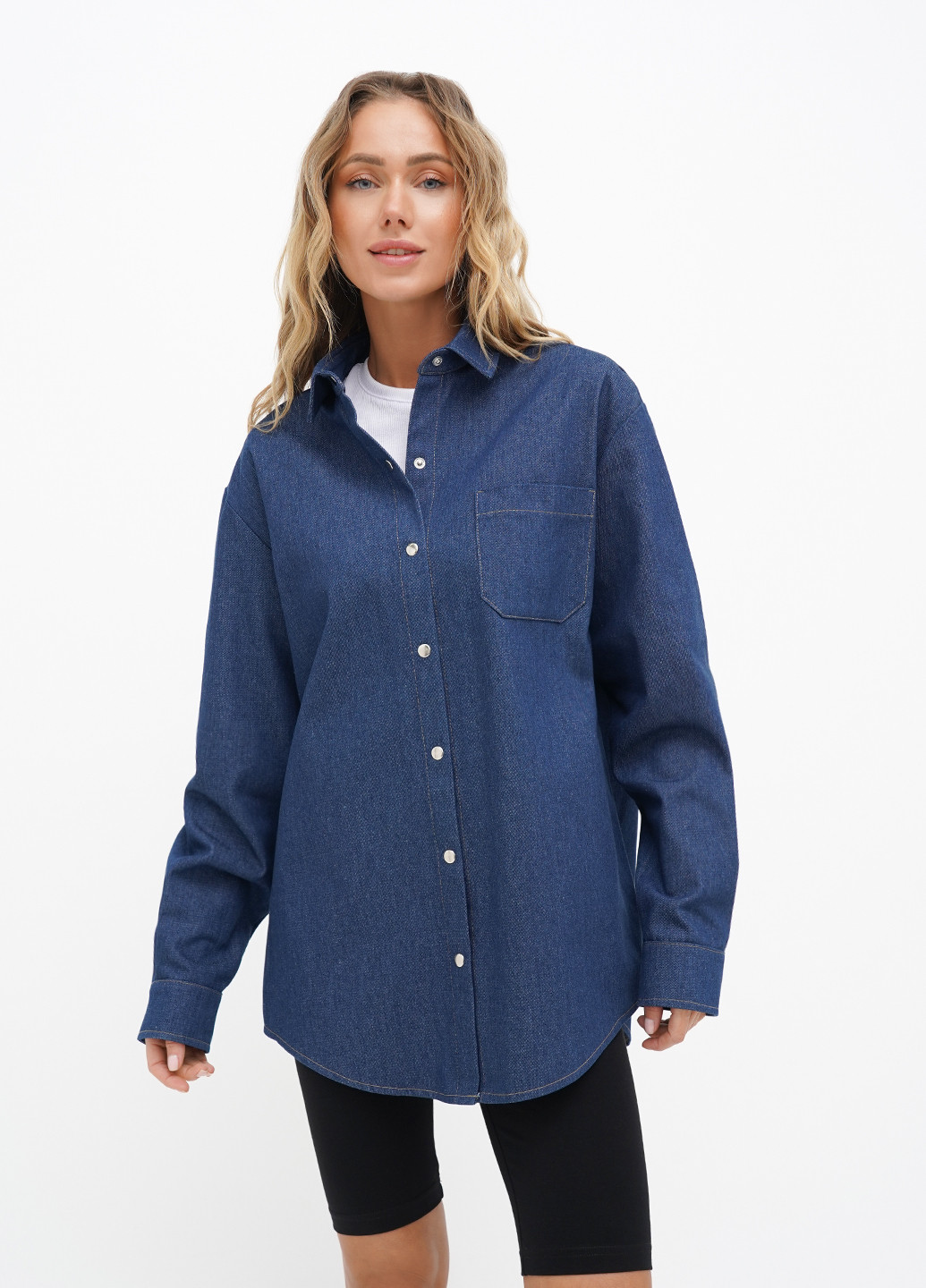 Жіноча джинсова сорочка KASTA design (286148272)