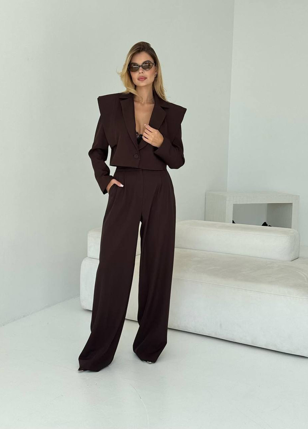 Костюм (жакет, штани) No Brand (365960133)