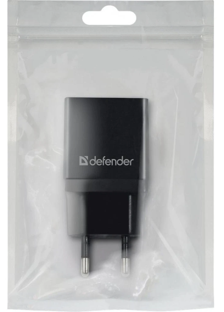 Зарядное устройство EPA-10 black, 1xUSB, 5V / 2.1A (83572) Defender (216638049)
