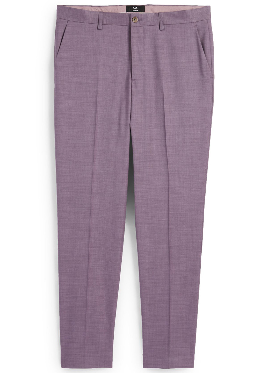 Фиолетовые классические, кэжуал демисезонные классические брюки C&A