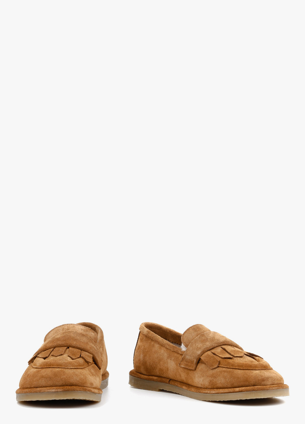 Ilvi Туфлі лофери рудий з натуральна замша, туреччина — демісезон (370451812)