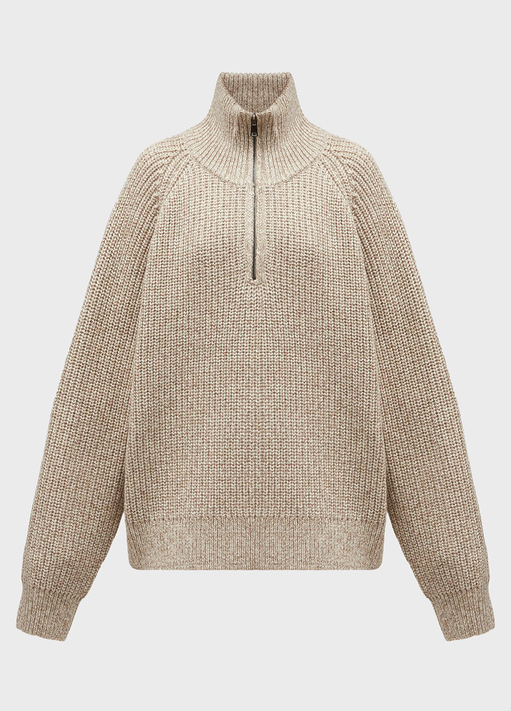 Бежевый зимний свитер PRPY