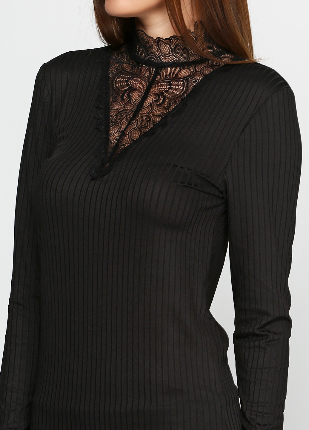 Черная демисезонная блуза Jacqueline de Yong