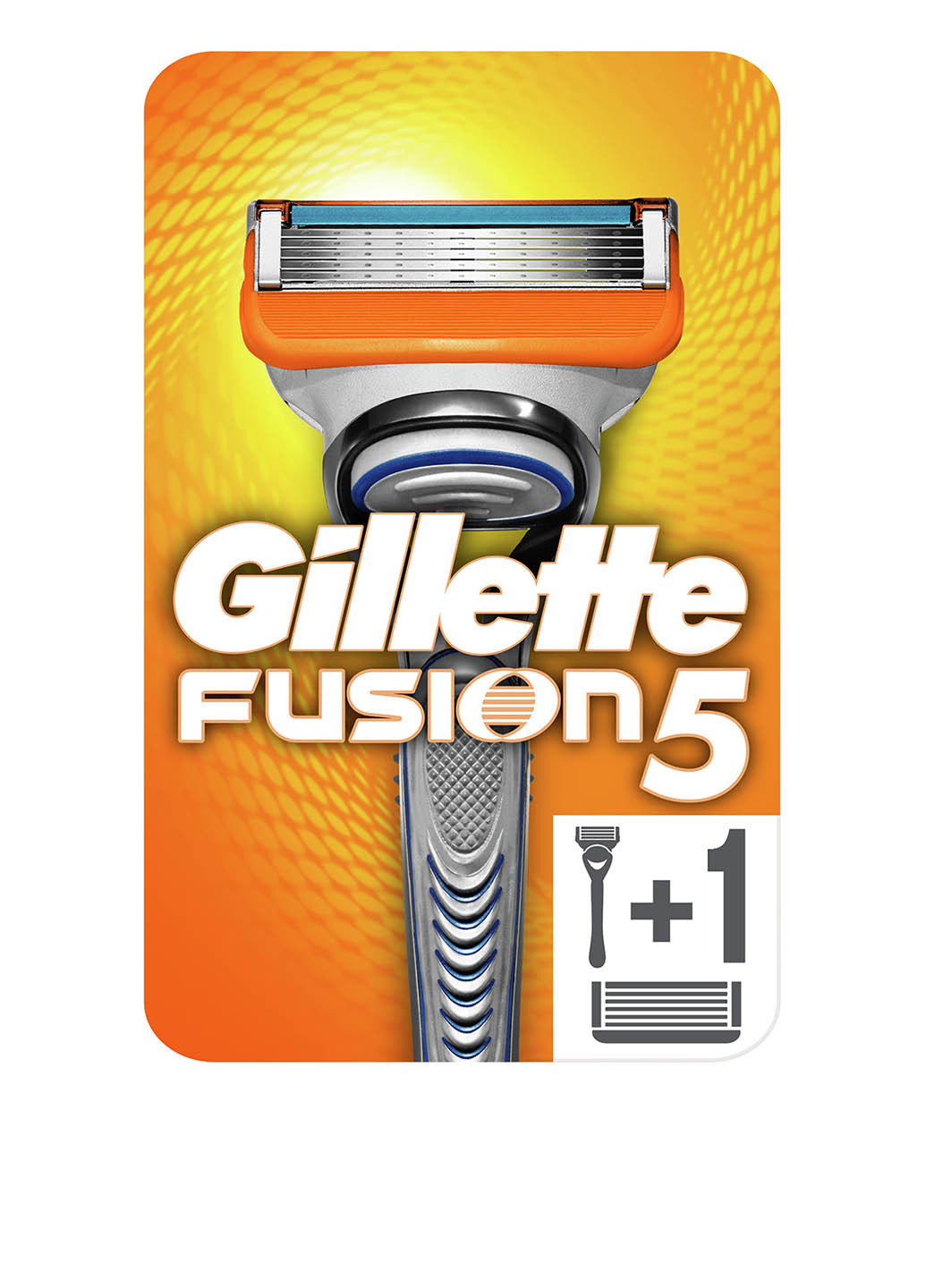 Станок FUSION с двумя сменными картриджами Gillette (16815293)