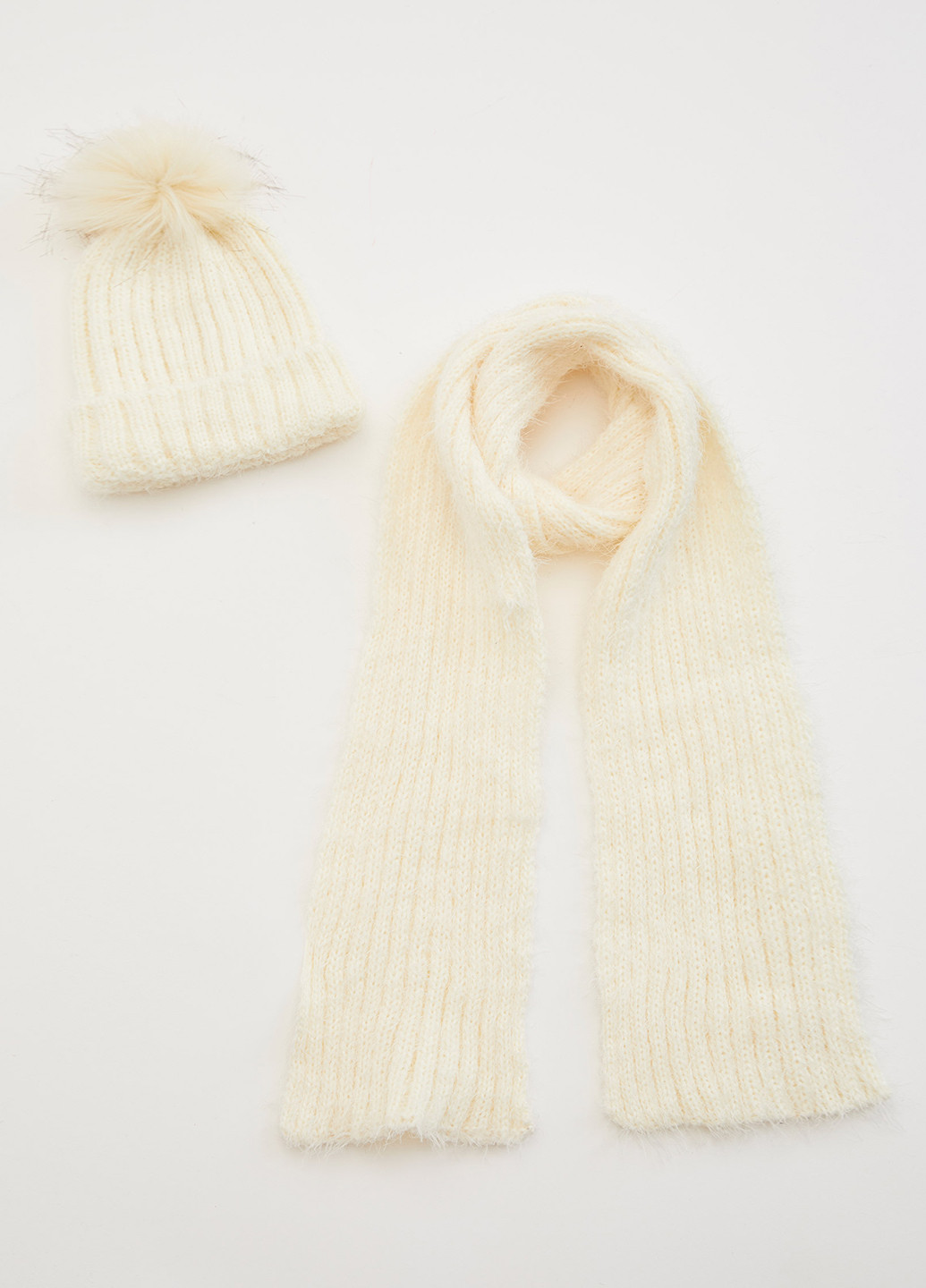 Комплект (шапка, шарф) DeFacto шапка + шарф жовті кежуали